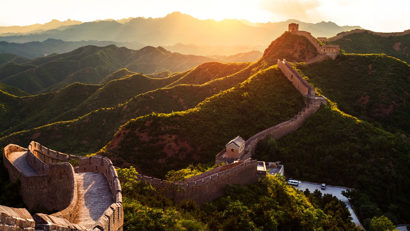 Which part of Great Wall is the most often to be visited?